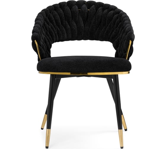 Стул Woodville rakel black / gold 15555