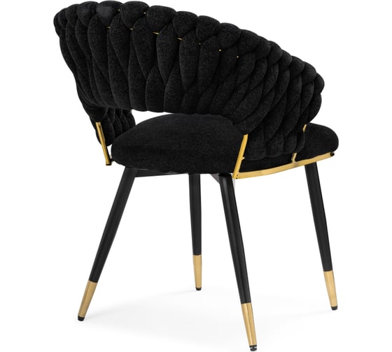Стул Woodville rakel black / gold 15555