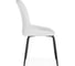 Стул Woodville lado white / black 15562 3