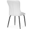 Стул Woodville lado white / black 15562 4