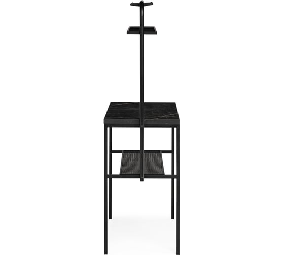 Стол Woodville нари 125x50x171 файерстоун / черный матовый 554137
