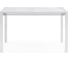 Стеклянный стол Woodville линдисфарн 120(170)х80x75 белый кристалл / белый 551073 2