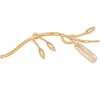 Ручка мебельная BOGACHO oliva branch правая кремового цвета 90094/кремовый