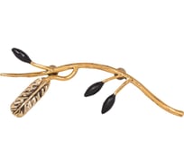 Ручка мебельная BOGACHO oliva branch левая бронзового цвета 90095/бронзовый