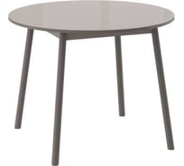 Стол МАМАДОМА раунд d100, стекло, капучино 101564