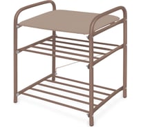 Банкетка Nika Б1-1 Б1-1/К коричневый/коричневый