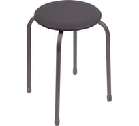 Табурет Nika Эконом ТБ1/СР серый