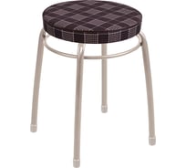Табурет с круглым сиденьем Nika Haushalt НТ2/C в клетку