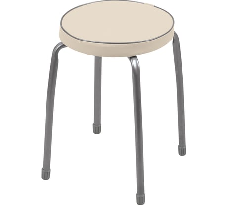 Табурет Nika Фабрик 2 ТФ02/СК слоновая кость