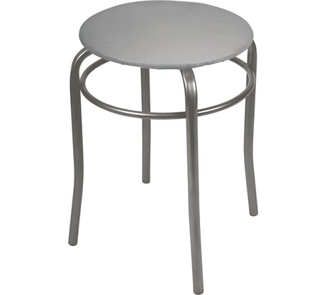 Табурет Nika ТПР2/ТС темно-серый/темно-серый