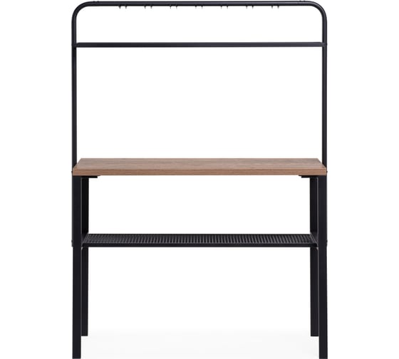 Стол Woodville нари 125x50x171 галифакс олово / черный матовый 554136