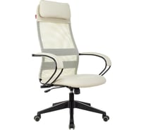 Кресло Easy Chair vb_e-655 tpu_bg сетка, экокожа, бежевый, пластик 1859001