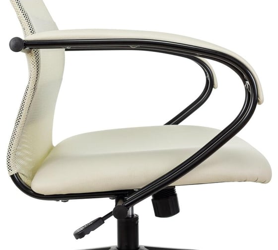 Кресло Easy Chair vb_e-655 tpu_bg сетка, экокожа, бежевый, пластик 1859001