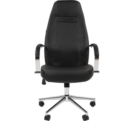 Кресло Easy Chair vt_e-555 tpu кожзам, черный, хром 1831127