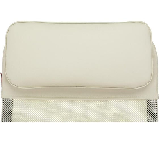 Кресло Easy Chair vb_e-655 sl tpu_bg сетка, экокожа, бежевый, хром 1859002