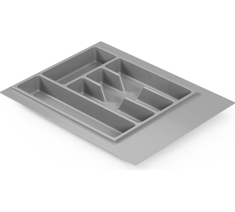 Лоток для столовых приборов ЗПИ «Альтернатива» Универсал серый М8535