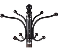 Вешалка стойка BRABIX CR-274 металл/мрамор, венге 601744