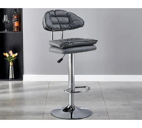 Барный стул Homium Perfect серый barstool01DGrey