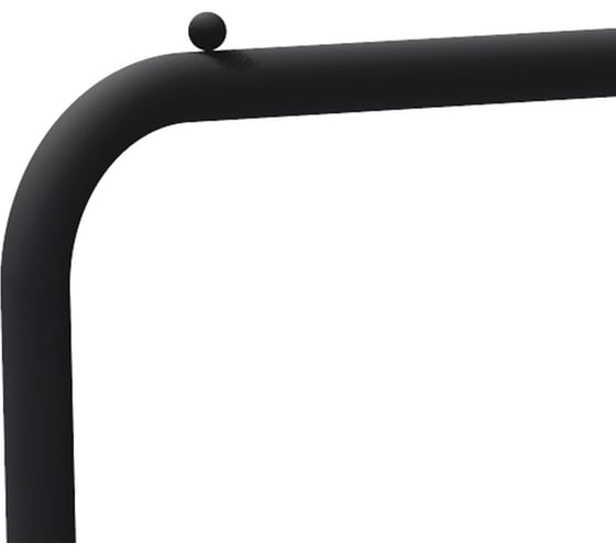 Гардеробная вешалка Nika ВГ1/Ч черный