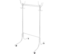 Гардеробная вешалка Nika ВГ90-6/МБ матовый белый