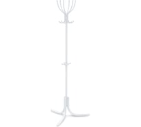 Напольная вешалка Nika Комфорт 6 ВК6/МБ матовый белый