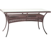 Прямоугольный обеденный стол AIKO Deco шоколад SDP2-503411500