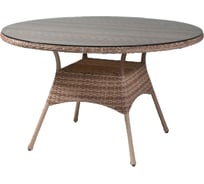 Круглый обеденный стол AIKO Deco разбоный, капучино SD722-503511300