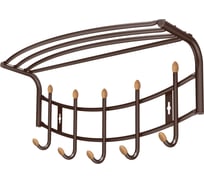 Настенная вешалка Nika ВНП4Д ВНП4Д/К коричневый