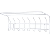 Настенная вешалка Nika ВП8 ВП8/МБ матовый белый