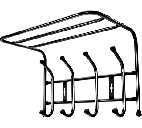 Настенная вешалка Nika ВП4 ВП4/Ч черный