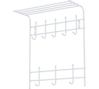 Настенная вешалка Nika ВПТ8 ВПТ8/МС матовый серый