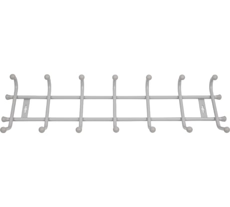 Настенная вешалка Nika ВНТ7 ВНТ7/МС матовый серый