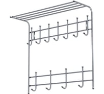 Настенная вешалка Nika ВПТ11 ВПТ11/С серебряный