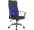 Кресло RIVA Chair 8074 PK чёрная ткань/синяя сетка УЧ-00002073 1