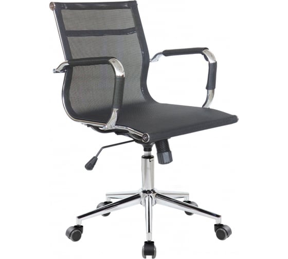 Кресло RIVA Chair RCH 6001-2S Чёрная сетка W-01 УЧ-00000631 1