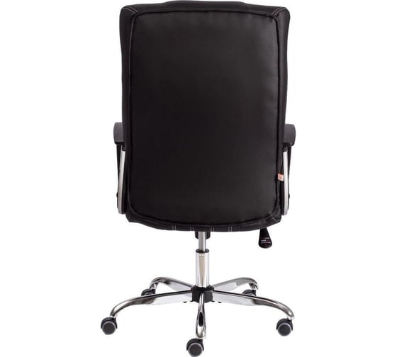 Кресло Easy Chair ut_e boston хром, кожзам, черный 36-606 1812294