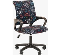 Кресло CHAIRMAN Kids 103 Россия ткань GAME LT (чер) 00-07122086