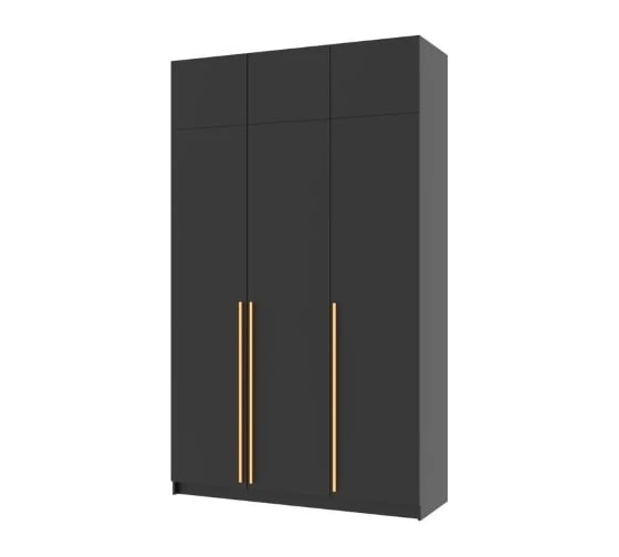 Распашной шкаф ADETA Пакс Фардал 30 gold ИКЕА paks-4306436-150-270-60 1