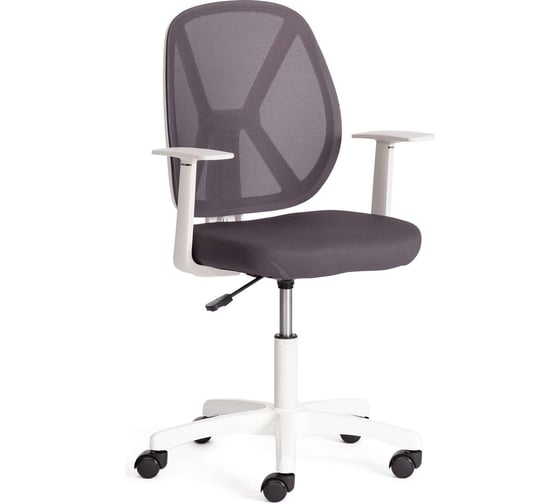 Кресло Tetchair Play white dark-grey (темно-cерый) 20209