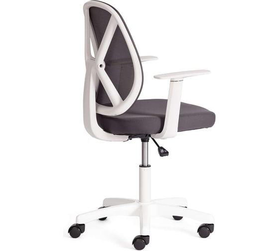 Кресло Tetchair Play white dark-grey (темно-cерый) 20209