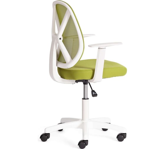 Кресло Tetchair Play white green (зеленый) 20211