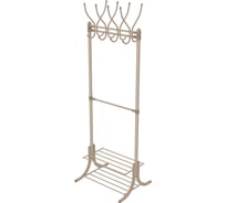 Гардеробная вешалка с полками Nika НИКА ВГП60-8 ВГП60-8/БМ бежевый металлик