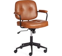 Кресло Tetchair Alfa искусственная кожа, brown (коричневый) 20204