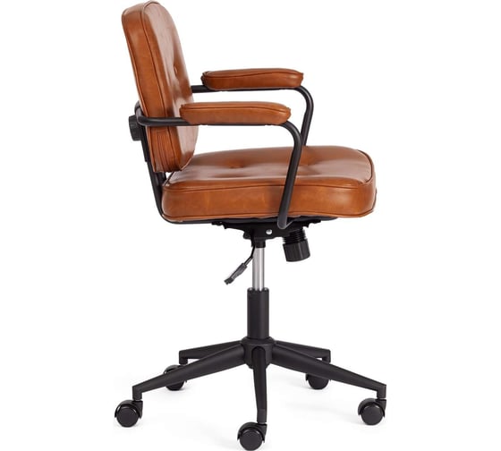 Кресло Tetchair Alfa искусственная кожа, brown (коричневый) 20204