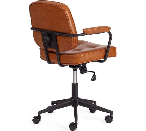 Кресло Tetchair Alfa искусственная кожа, brown (коричневый) 20204