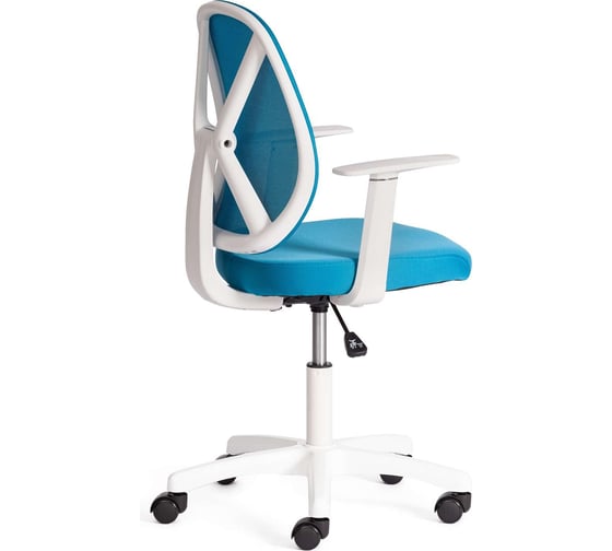 Кресло Tetchair Play white blue (синий) 20210