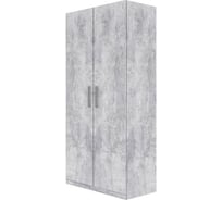 Распашной шкаф ЦМК Trend-2 1000x520x2200 2-створчатый бетонный камень ME0003