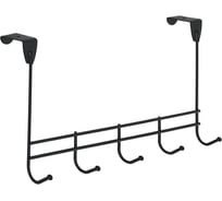 Надверная вешалка ЗМИ Нота 5 цвет черный ВНД 310 ч