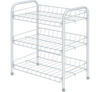 Этажерка Nika НИКА ЭТ4 ЭТ4/МБ матовый белый