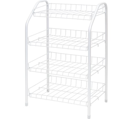 Этажерка Nika НИКА ЭТ2 ЭТ2/МБ матовый белый